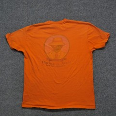 Vintage Panama Jack T Shirt Mens XL Orange Single Stitch 80s