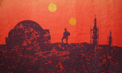 Mens EUC Disney STAR WARS Limited Edition TATOOINE L/S Skywalker T Shirt size L