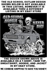 FAMOUS VINTAGE BIG JOHN MAZMANIAN WILLYS GASSER DRAG RACE SKULL CAR T-SHIRT AB6