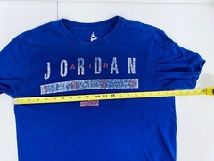 Jordan Brand Air Jordan 1985 T-Shirt Mens Sz L Red White & Blue American Flag