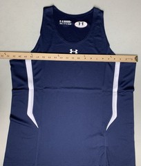 Under Armour Sleeveless Shirt Tank top Blue & White New In Package 2XL XXL