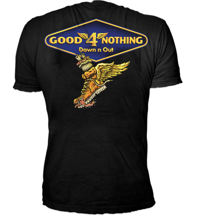 Good 4 Nothing Black Tee
