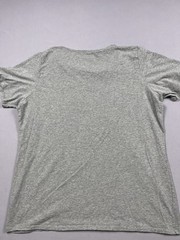Duluth Shirt Mens 2XL Gray V Neck Short Sleeve Classic Work Wear Knit EUC