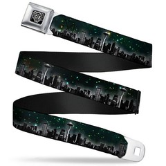 Seatbelt Belt – Seattle Vivid Skyline/Space Dust – 1.0″ Wide – 20-36 Inches i…