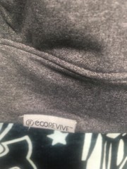 Augusta Sportswear EcoRevive Unisex M Hood T-Shirt Gray Short Sleeve Pockets NWT