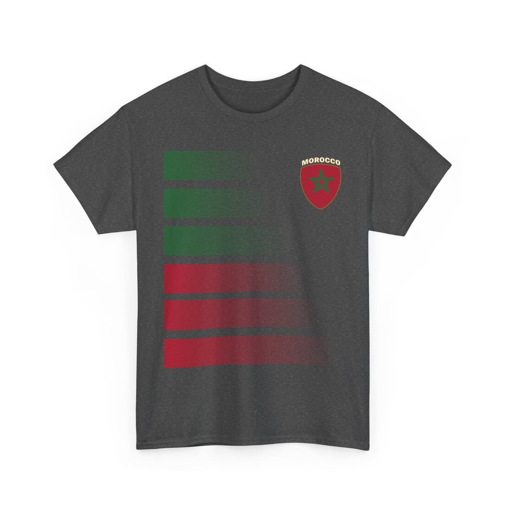 Morocco Flag Soccer Tee, Moroccan Soccer Shirt, 2026 Jersey Style Shirt