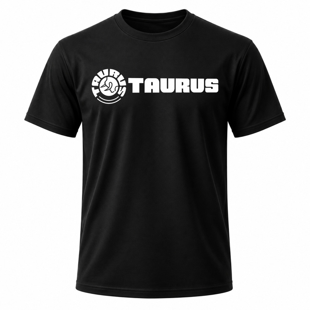 Taurus Guns Firearms Men’s Black Graphic T Shirt