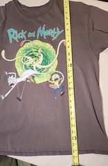 Rick & Morty Adult Swim Ripple Junction T-shirt Large Short Sleeve