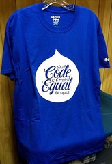 DRUPAL NOT ALL CODE IS CREATED EQUAL LARGE SHIRT CHEEKY MONKEY MEDIA