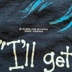 Vintage 1992 Wicked Witch I’ll Get You My Pretty Single Stitch XL T-Shirt Used