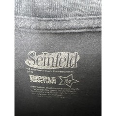 Seinfeld Shirt Mens Medium Navy Blue Graphic Tee TV Show Comedy