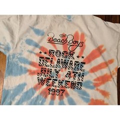 Beach Boys 1997 4th Of July Rock Delaware Tie Dye Shirt All Sport Maxi-Weight