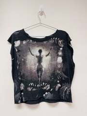 Vintage Ministry T Shirt 1992 Psalm 69 90s 1990s Industrial VTG Original AOP