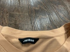 JMIERR Men’s Solid Knit Crew Neck Short Sleeve Shirt Large