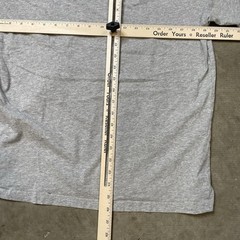 Human Made Shirt Large Nigo Heart Logo Plain Basic Grey Streetwear Tee
