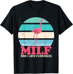 I Love Flamingos Vintage T-Shirt