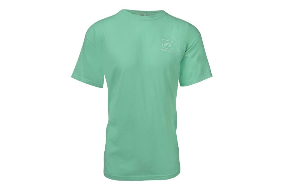 NWT GLOCK Crossover Short Sleeve T-Shirt Turquoise XXXL 3XL