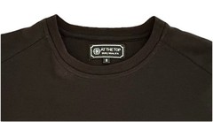 At The Top Of Burj Khalifa skyscraper, Dubai, UAE – Black Pocket Logo T-Shirt, S