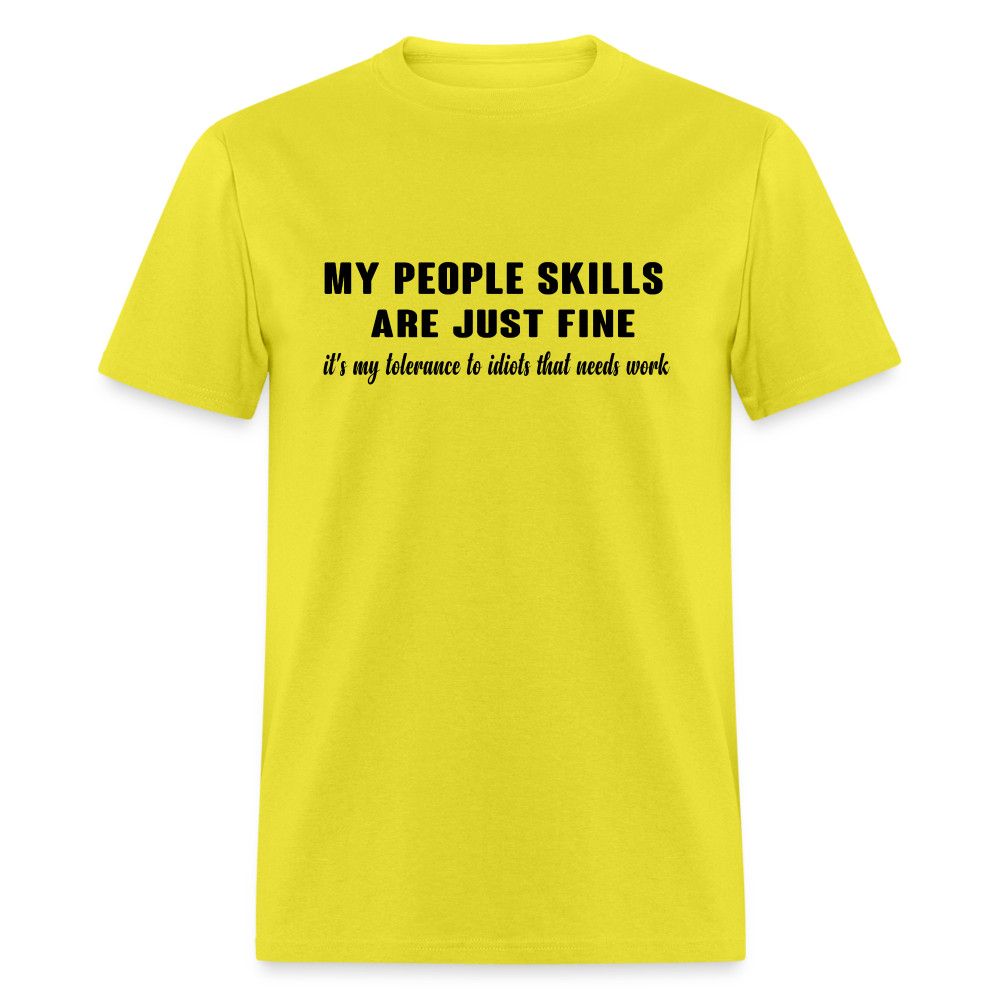 It’s My Tolerance To Idiots That Needs Work T-Shirt