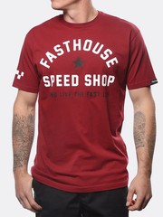 Fasthouse Men’s Fast Life Short Sleeve T-shirt Live the Fast Life Motocross Tee