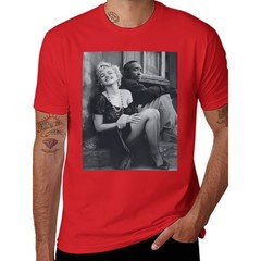 Marilyn Monroe and 2Pac Cotton Unisex Tshirt Streetwear