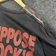 Vintage 1992 Def Leppard Tee Shirt XL Suppose A Rock’s Outta The Question Faded