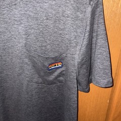 Avalanche T-Shirt + Short Men’s Sz Lg Slate Blue/Black Sport, Gym, Run