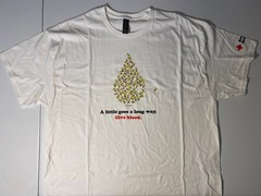 American Red Cross x Peanuts A Little Goes A Long Way Give Blood XL T-Shirt