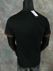 Mens Southpole T-Shirt Worldwide Raised Gold Foil Prints Black Red or White