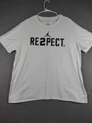 Jordan Mens 2XL Re2pect Derek Jeter New York Yankees The Captain Jumpman White
