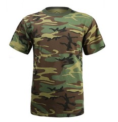 Mens Army Military Style Gym Training Running Outdoor Boot Camp Camo T-shirt Tee