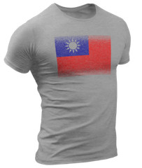 Taiwan Retro Vintage T-Shirt Taiwan Flag Taiwanese Flag T-shirt