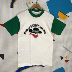 Vintage 70s 80s Skoal Bandit Tshirt Medium Racing Chew Tobacco Grunge Western US