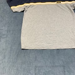 Unionbay T Shirt Mens XL Navy Gray Colorblock Short Sleeve Crew Neck Casual Wear