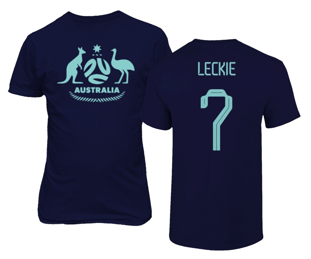 Australia Soccer #7 Mathew Leckie World Football Fans Adult and Youth T-Shirt