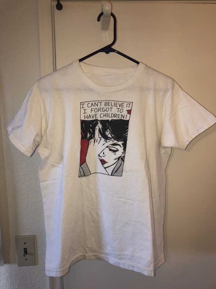 VTG 1980’s ROY LICHTENSTEIN I CANT BELIEVE IT FLYING FISH LA POPART T-SHIRT SZ M
