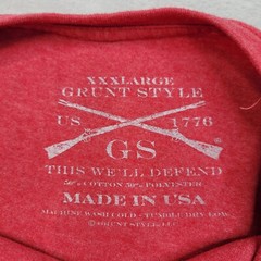 Grunt Style T Shirt Men XXXL Patriot Military Tactical Veteran 2nd Renegade 419