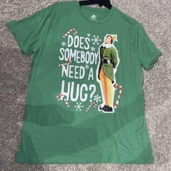 ELF WILL FARREL NEED A HUG ? CHRISTMAS T-Shirt MENS 2XL XXL NEW w/ TAG