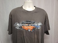 Chevrolet Classic Cars Adult Gray XL TShirt