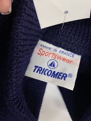 Other Brands Knit Sweaters (Thick) Wool NVY Solid Color