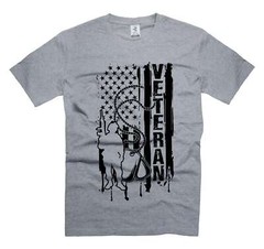 Mens Veteran T-shirt USA Patriotic Shirt Veteran Gifts US Flag Tee Shirt