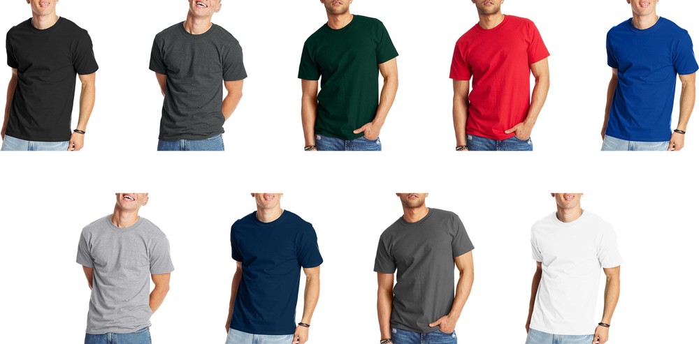 Hanes Beefy-T Adult Short Sleeve Crewneck T-Shirt