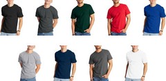 Hanes Beefy-T Adult Short Sleeve Crewneck T-Shirt