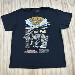 Green Day Dookie Band T-Shirt Size XL Black Music Punk 90’s
