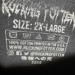 Rucking Fotten Predator T Shirt Mens Size 2XL Streetwear Sci-Fi Horror Movie