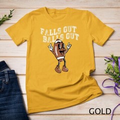 Retro Falls Out Balls Out Football Vintage Thanksgiving Unisex T-shirt