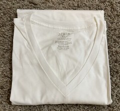 j crew v neck t shirt xl 2pack