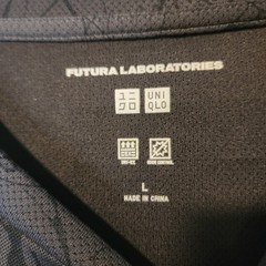 Futura Laboratories Print Functionality T-Shirt Black Japan UNI QLO Mens Sz L