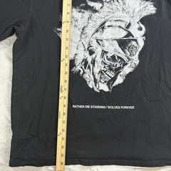 Darc Sport Wolves Black Shirt Men’s Large Rather Die Standing Gym