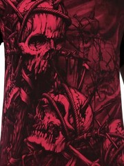 Xtreme Couture Affliction Men’s T-Shirt HEADHUNTER Red Tattoo Biker S-5XL